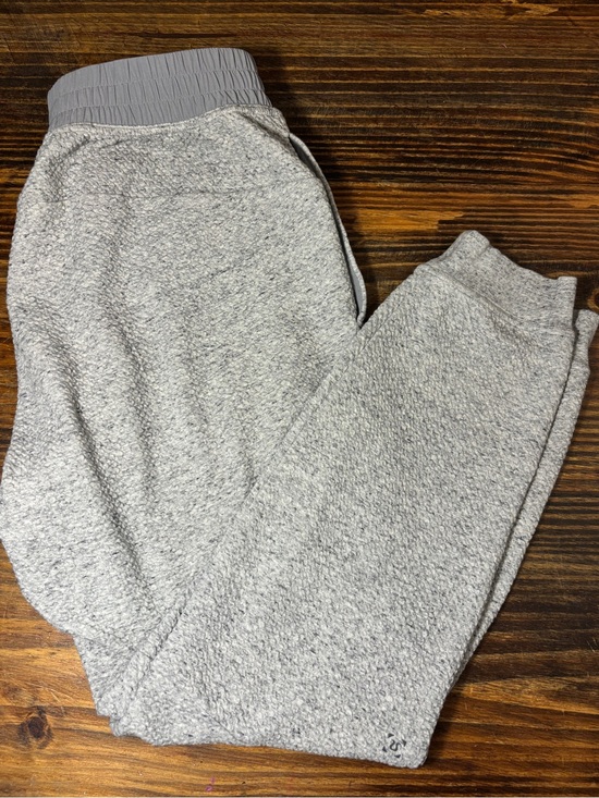 lululemon athletica Other - Lululemon At Ease Jogger Heathered Gray Black Men’s L Cotton Blend Sweatpants